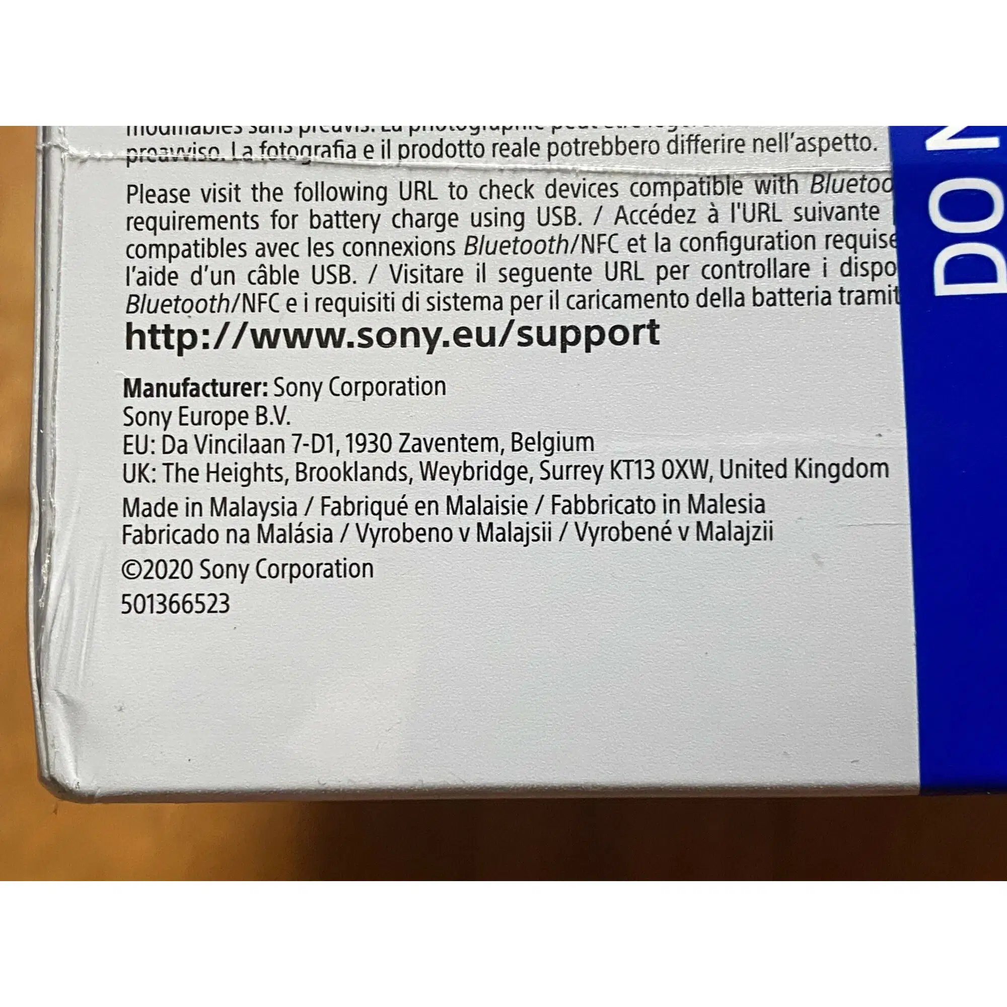 Беспроводные наушники Sony WH-1000XM4 накладные Global, blue синий изображение 9