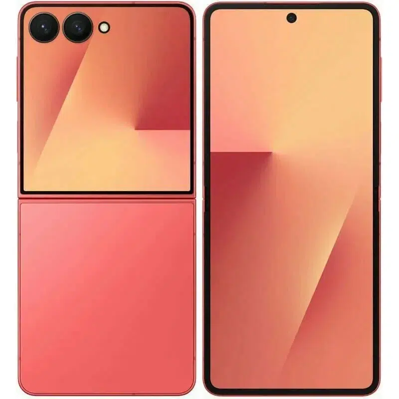 Samsung Смартфон Galaxy Z Flip7 12/256 ГБ, Global, Dual: nano Sim + eSim, коралловый (Coralred) изображение 2