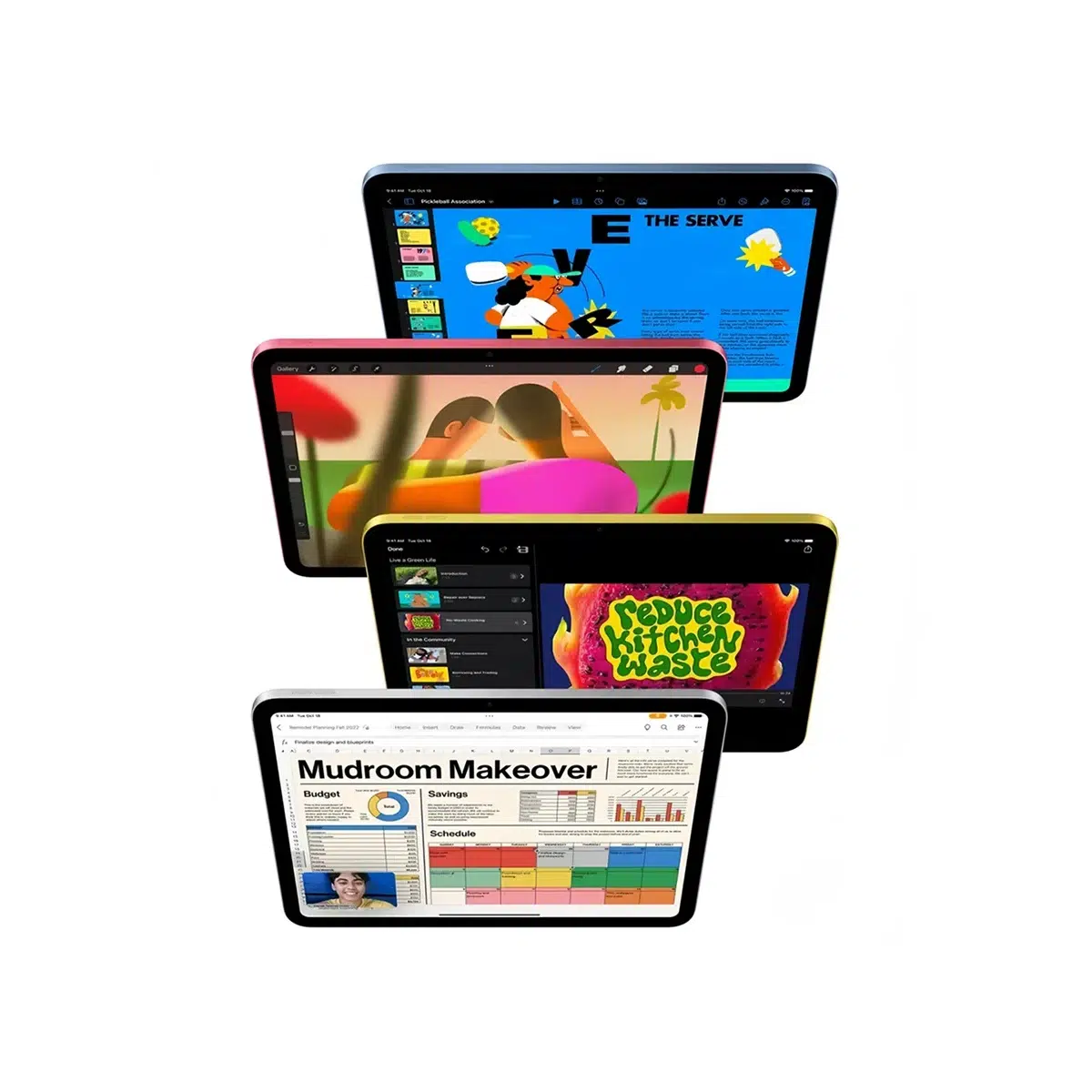 Планшет Apple iPad (A16 Bionic) 128 LTE + Wi-Fi Pink (Розовый) изображение 6