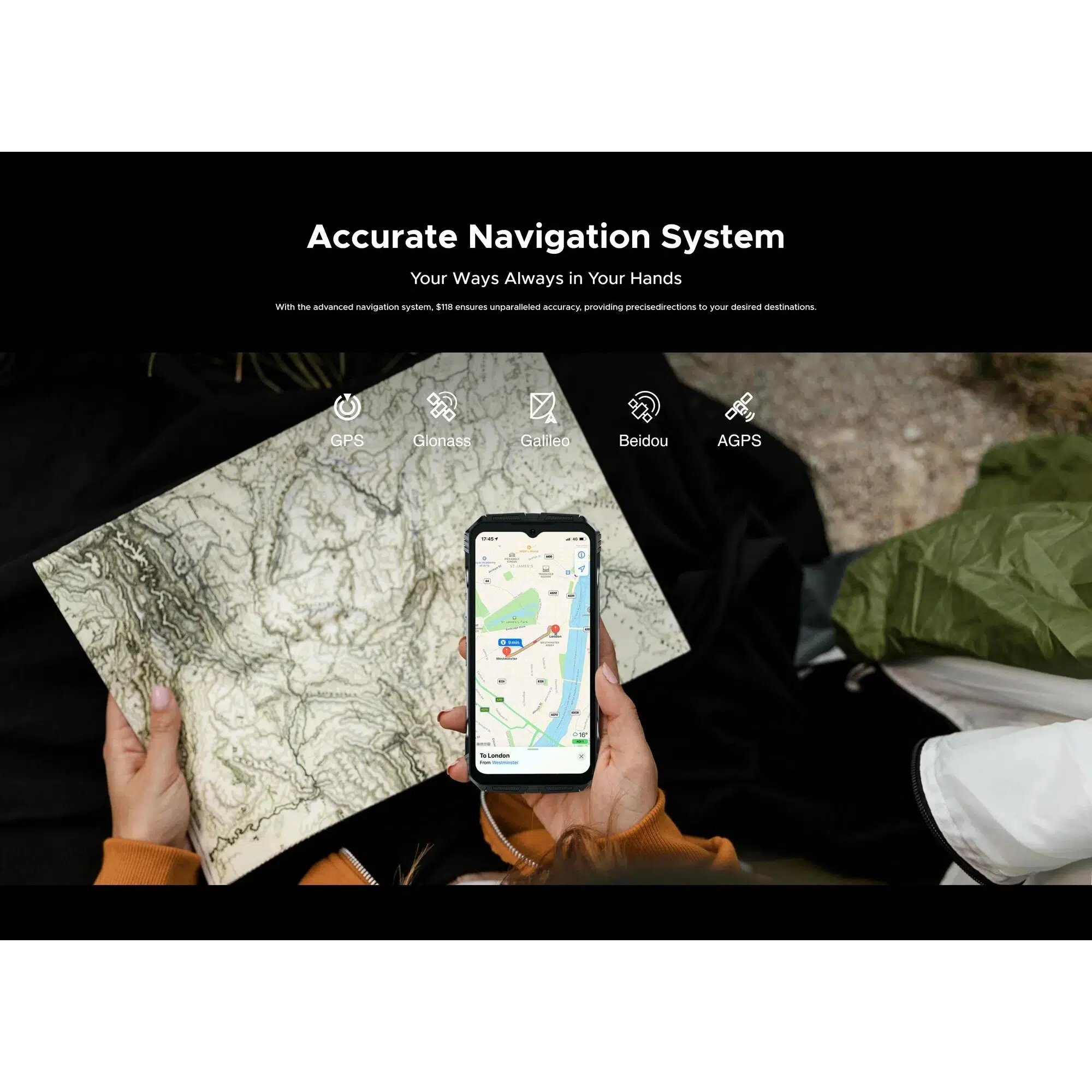 Смартфон DOOGEE S118, (8+12), 20/512Gb, Silver / Серебристый изображение 27