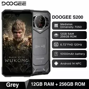 Смартфон DOOGEE S200, (12+20) 32/256Gb, Gray (Серый), 10100 мАч изображение 1