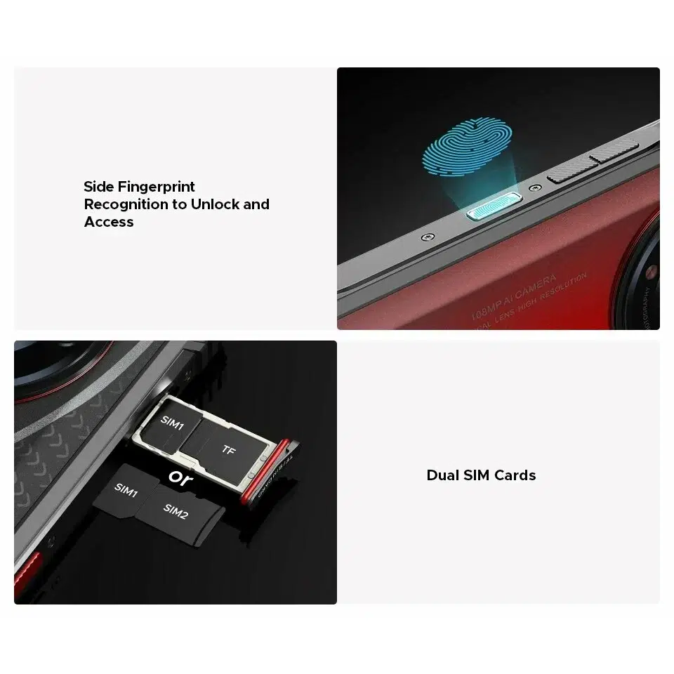 Смартфон DOOGEE S118 Pro, ( 8 + 16 ), 24/512Gb, Red / Красный изображение 17