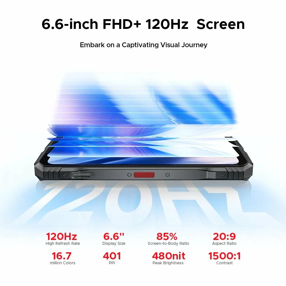 Смартфон DOOGEE S118 Pro (8+16)24/512Gb Silver (Серебристый) изображение 4