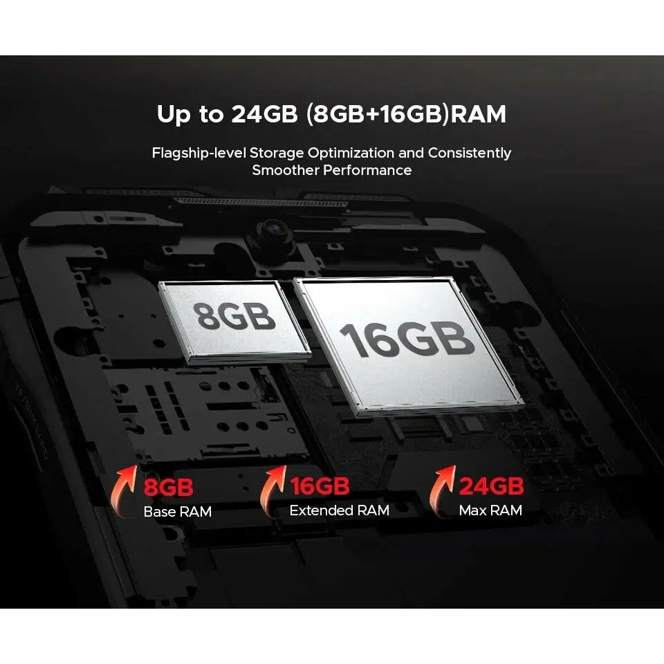 Смартфон DOOGEE S118 Pro (8+16)24/512Gb Silver (Серебристый) изображение 14