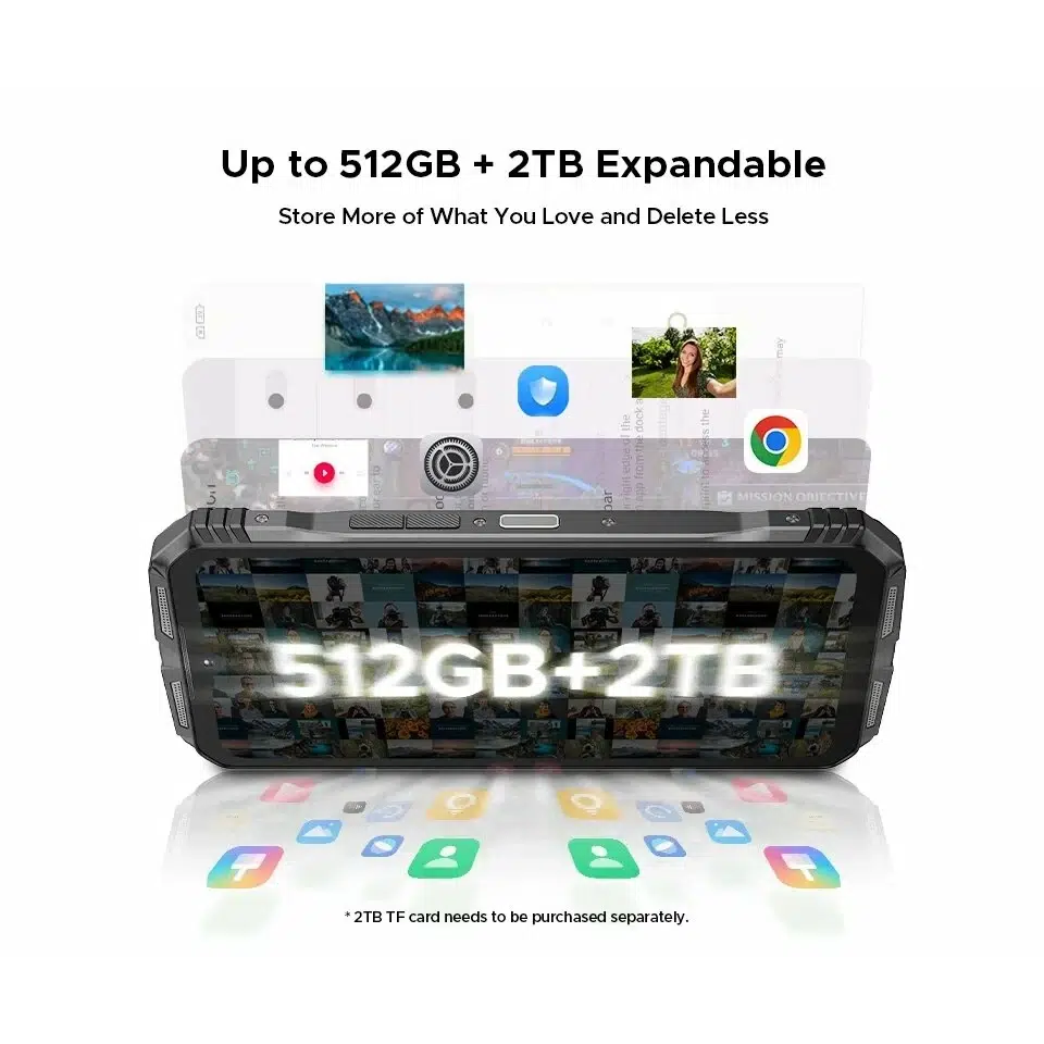 Смартфон DOOGEE S118 Pro (8+16)24/512Gb Silver (Серебристый) изображение 24