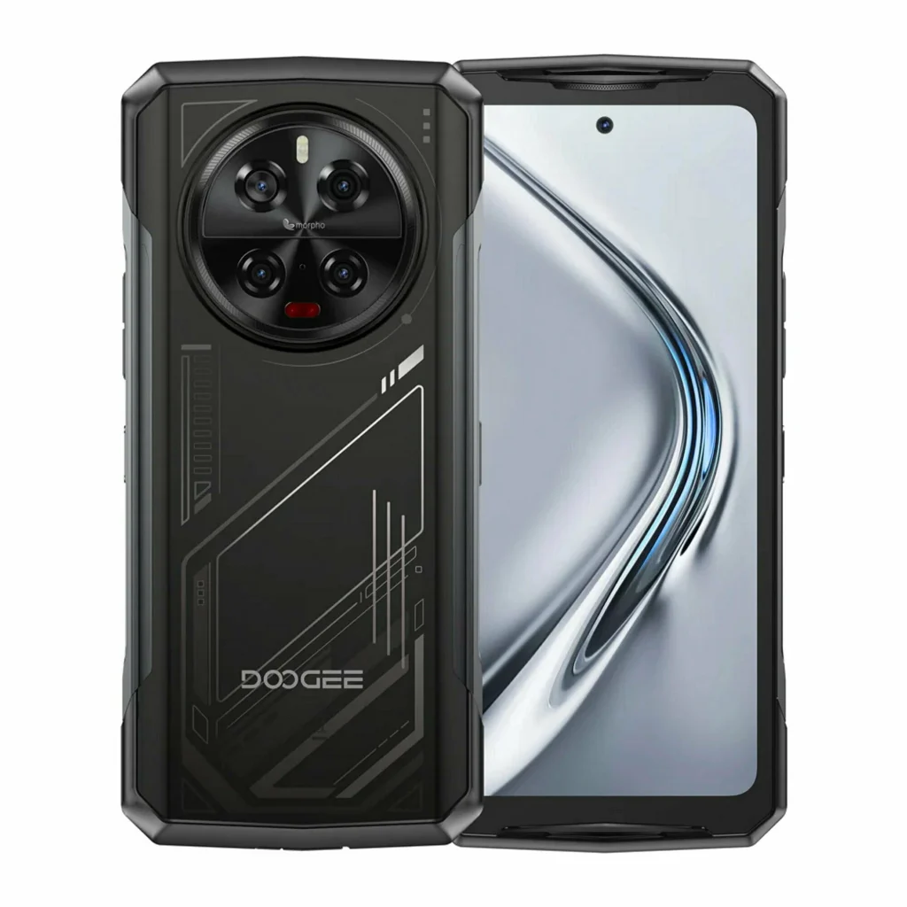 Смартфон Doogee V40 12/512, Mediatek Dimensity 7300 5G Midnight Silver (Серебристый) изображение 2
