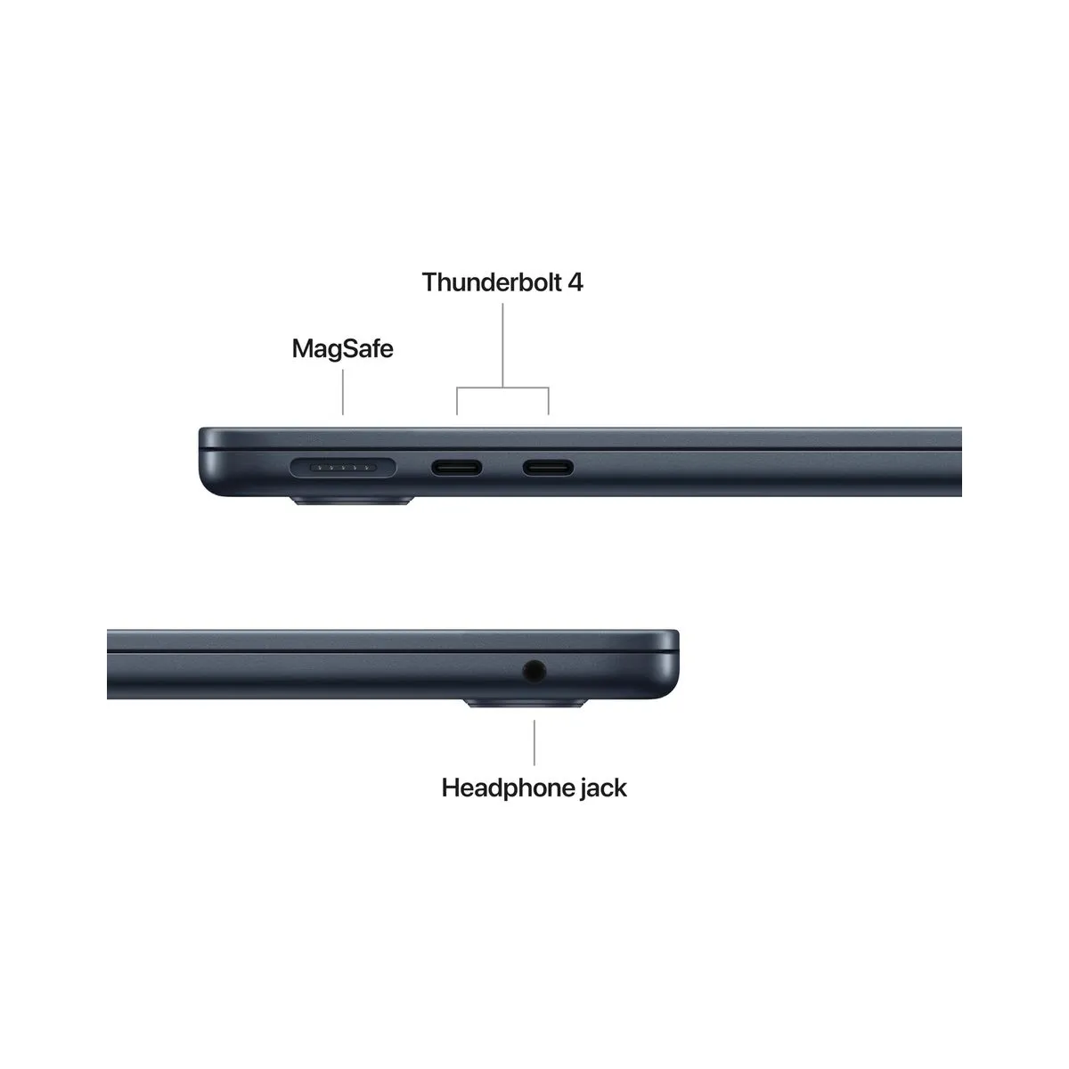 Ноутбук Apple MacBook Air 13 (2025), M4, 24/512Gb (MC654), Silver / Серебристый, английская раскладка — изображение 3