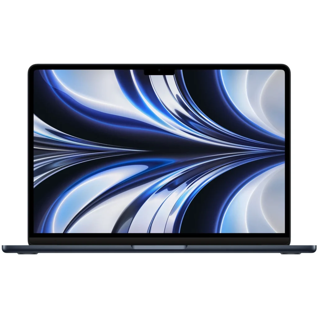 Ноутбук Apple MacBook Air 13 (2022) M2, 8/256 ГБ, MLY33, Midnight | Темная Ночь, английская раскладка изображение 1