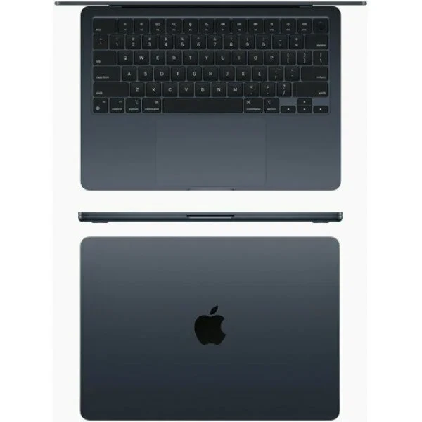 Ноутбук Apple MacBook Air 13 (2022) M2, 8/256 ГБ, MLY33, Midnight | Темная Ночь, английская раскладка изображение 23