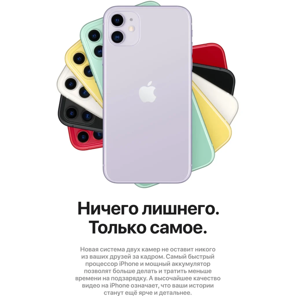 iPhone 11 64Gb Black EU изображение 9