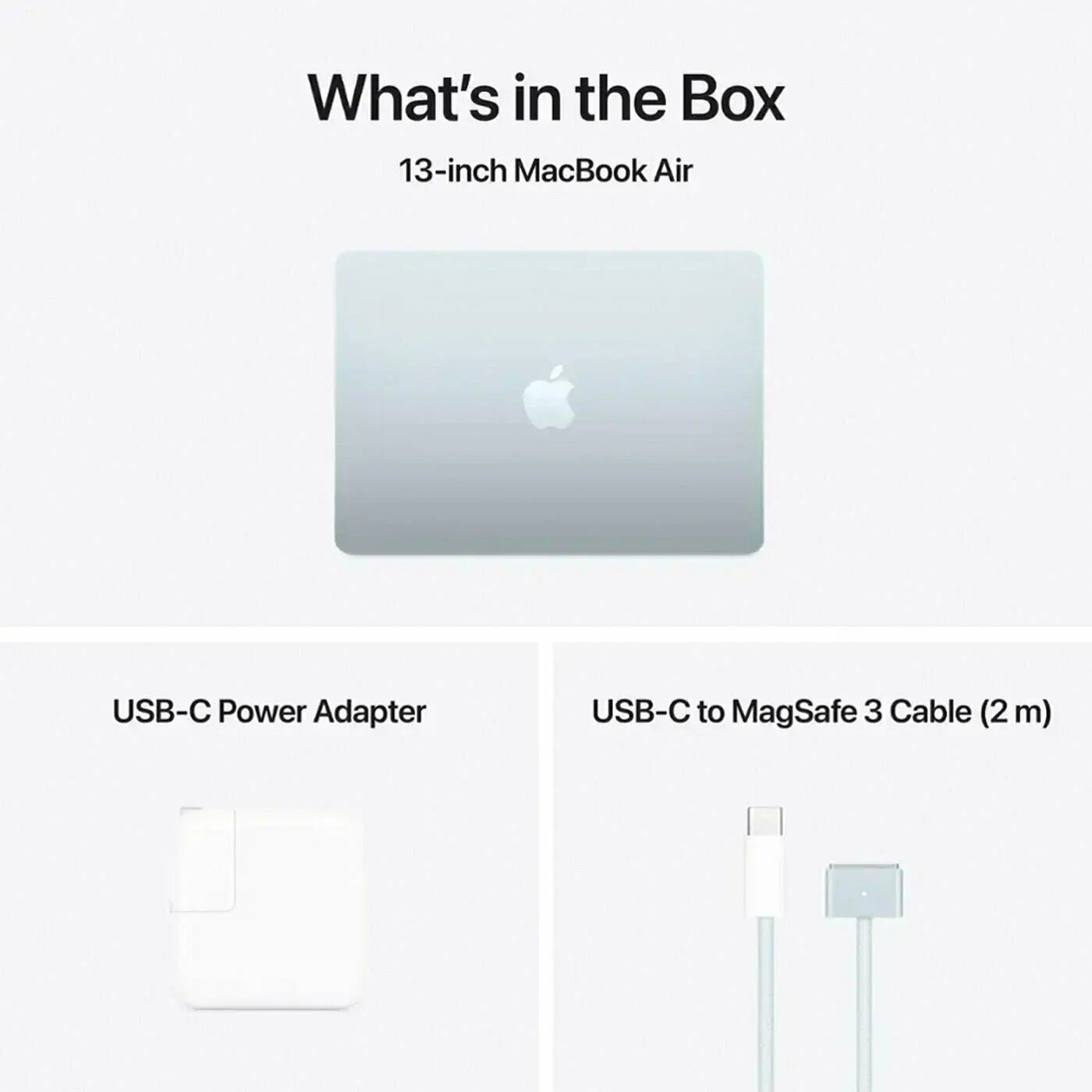 Ноутбук Apple MacBook Air 13 2025 M4 16/512GB Sky Blue (MC6U4) (EU, RU) русская раскладка изображение 7