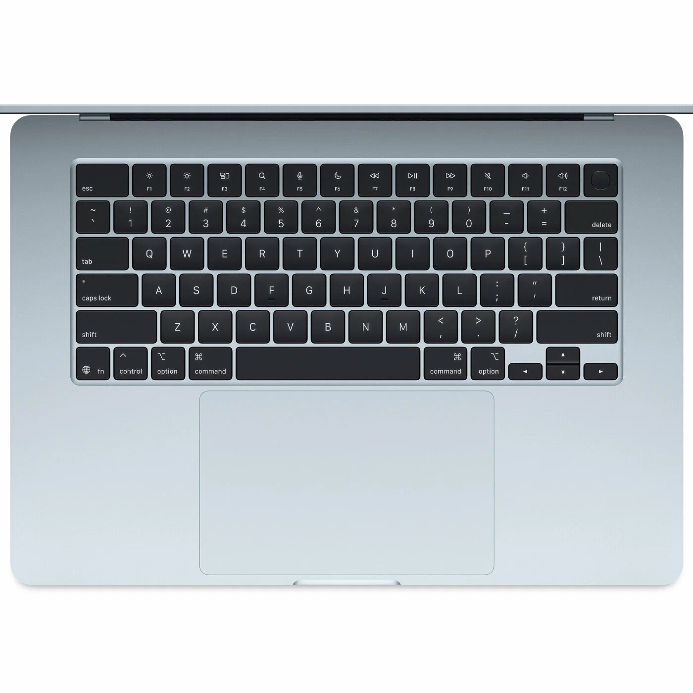 Ноутбук Apple MacBook Air 13 2025 M4 16/512GB Sky Blue (MC6U4) (EU, RU) русская раскладка изображение 2