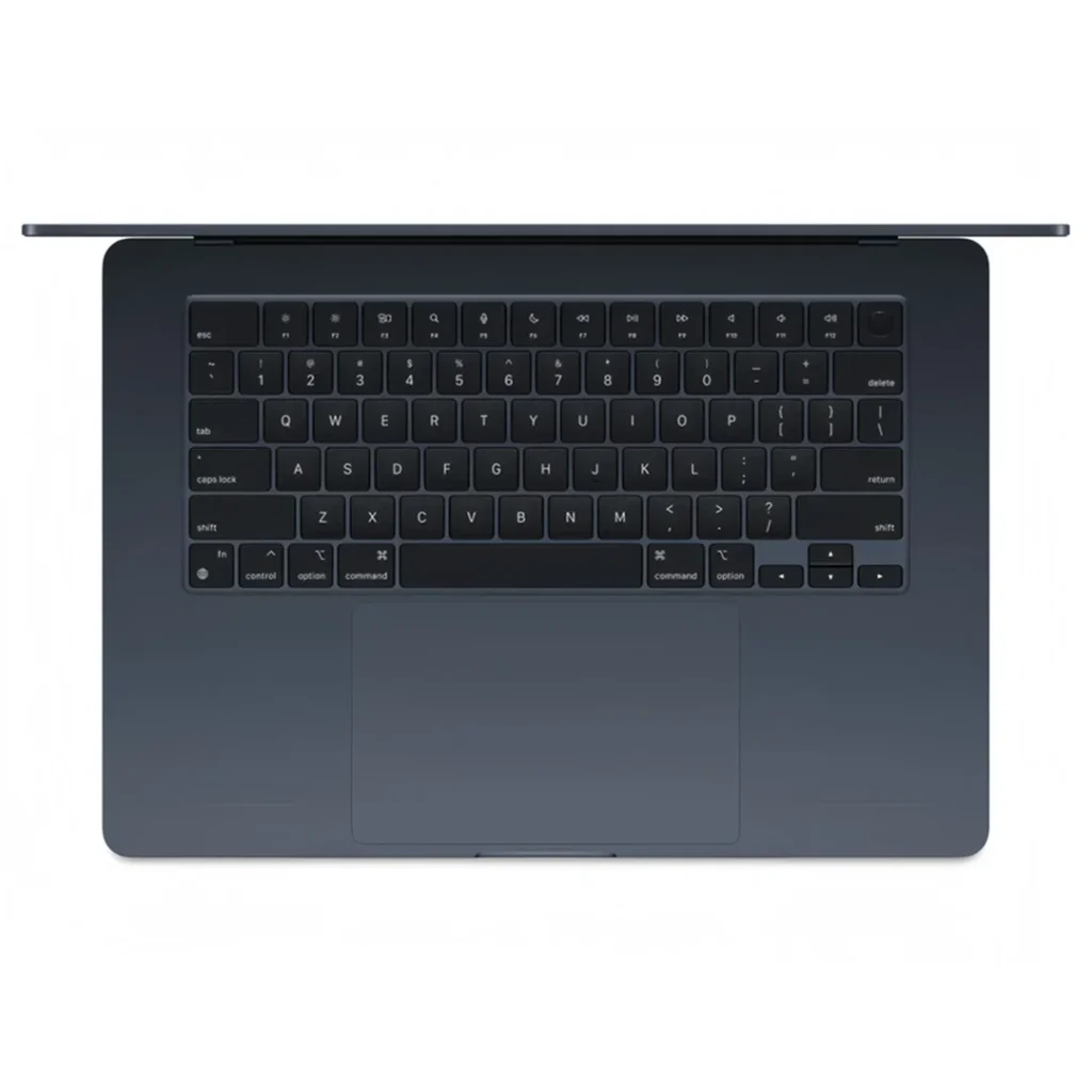 Ноутбук Apple MacBook Air 15 2025 M4 24/512GB Midnight (MC6L4) (EU, RU) русская раскладка изображение 3