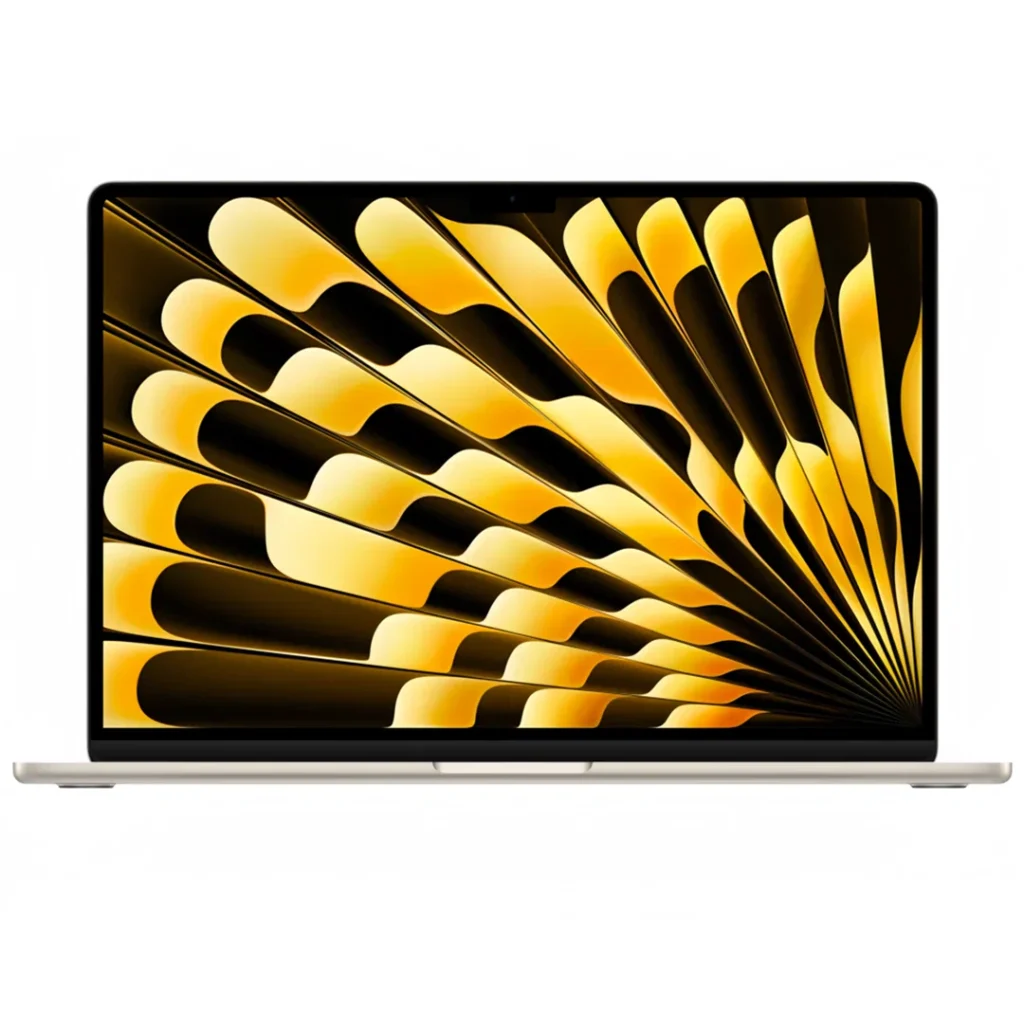 Ноутбук Apple MacBook Air 15 2025 M4 24/512GB Starlight (MC6K4), русская/английская раскладка изображение 1
