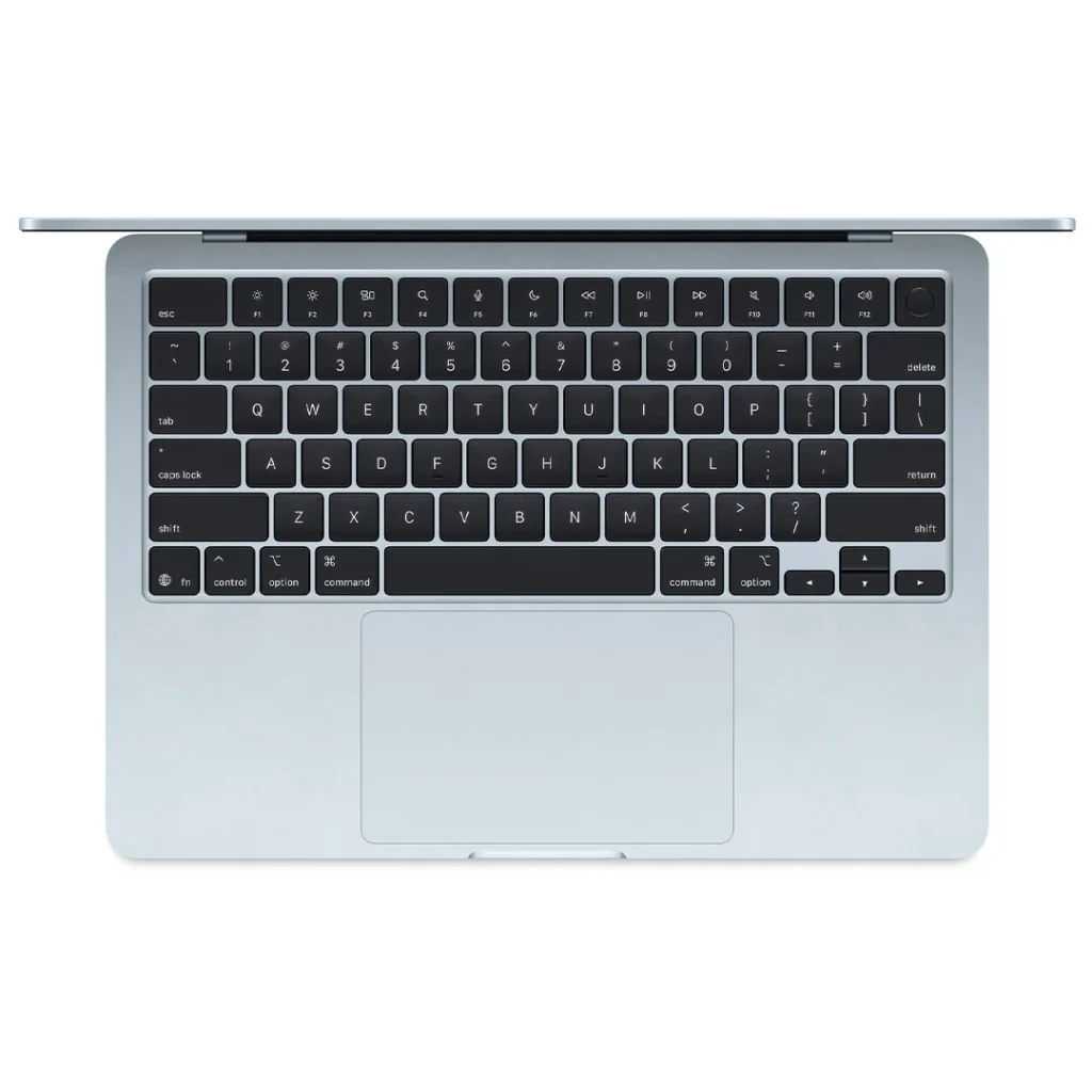 Ноутбук Apple MacBook Air 15 2025 M4 16/512GB Sky Blue (MC7C4) английская раскладка изображение 2
