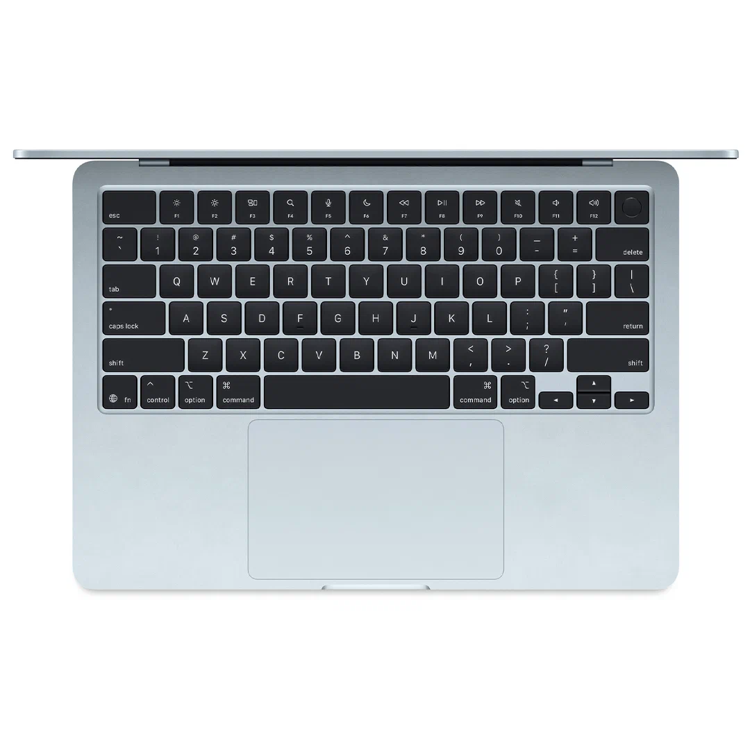 Ноутбук Apple MacBook Air 15 2025 M4 16/512GB Sky Blue (MC7C4) английская раскладка изображение 2