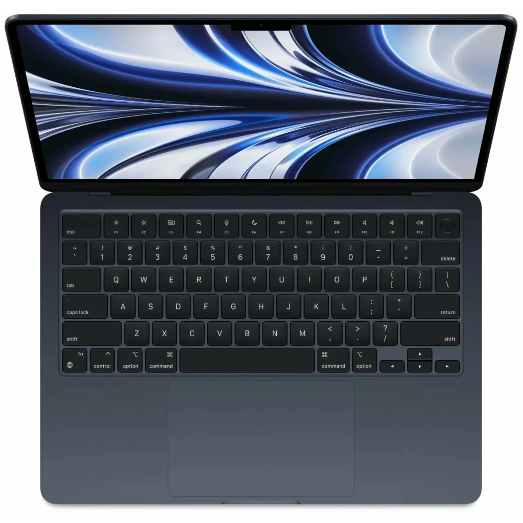 Ноутбук Apple MacBook Air 13 (2022), M2, 8/256Gb, (MLY33), Midnight (темная ночь) (русская раскладка) изображение 2