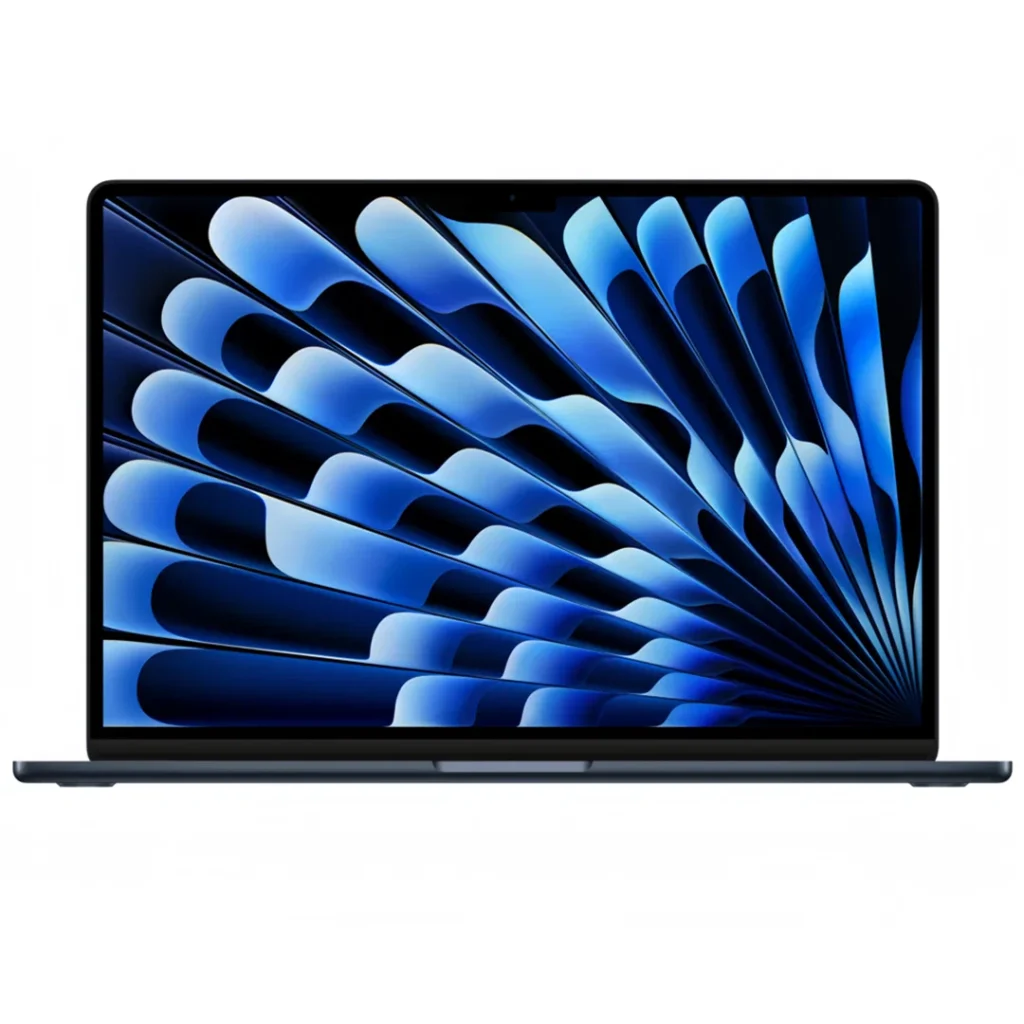 Ноутбук Apple MacBook Air 15 2025 M4 24/512GB Midnight (MC6L4) англиская клавиатура изображение 2