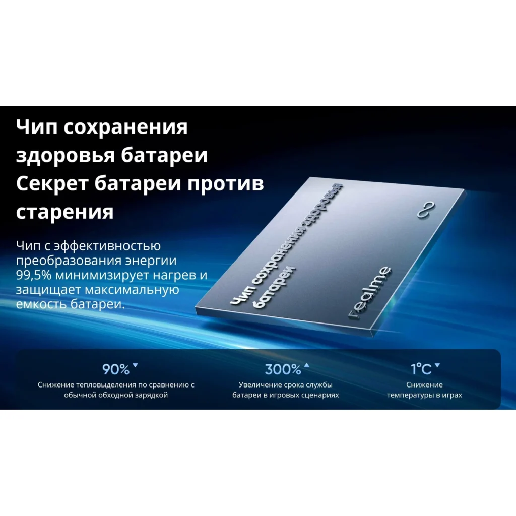 Смартфон realme GT 7T 12/512 ГБ RU (EAC), Dual nano SIM, синий изображение 12