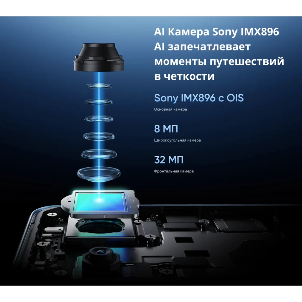 Realme GT 7T 12/512 Обсидиан RU изображение 20