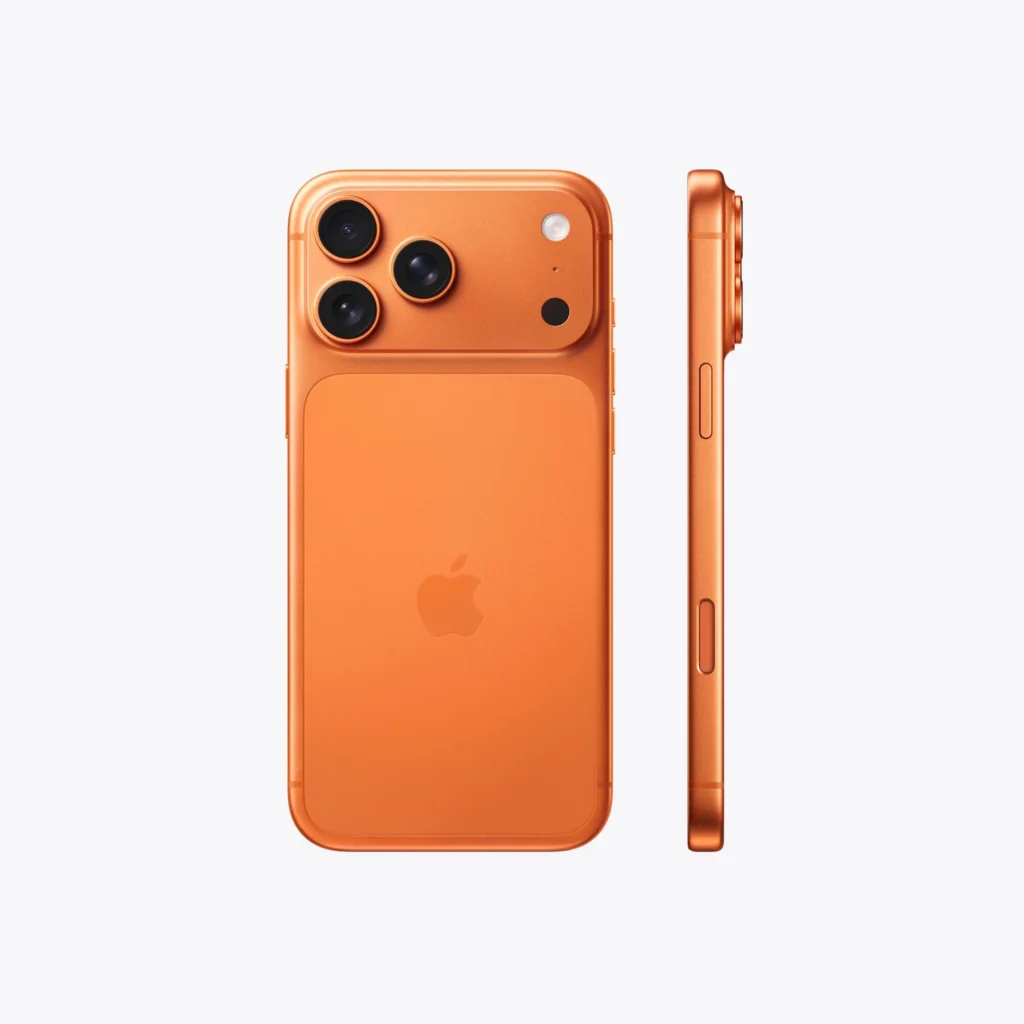 Смартфон Apple iPhone 17 Pro, 1TB, (eSim only), Оранжевый/ Cosmic Orange. изображение 5