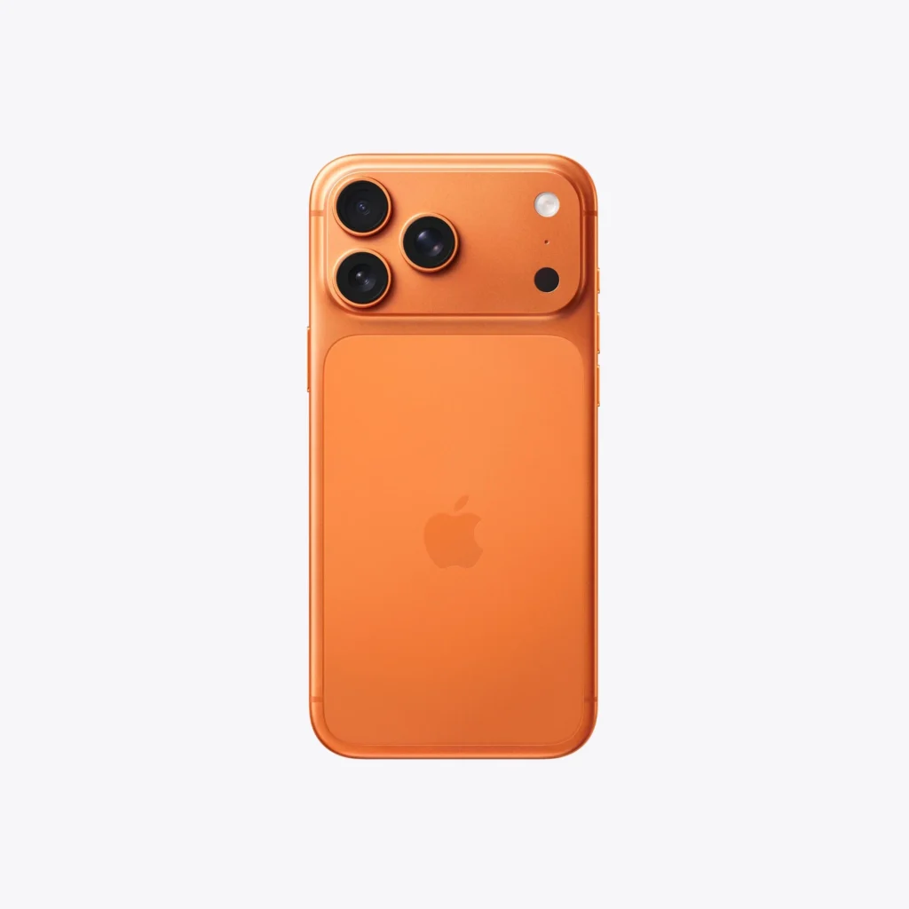 Смартфон Apple iPhone 17 Pro, 1TB, (eSim only), Оранжевый/ Cosmic Orange. изображение 3