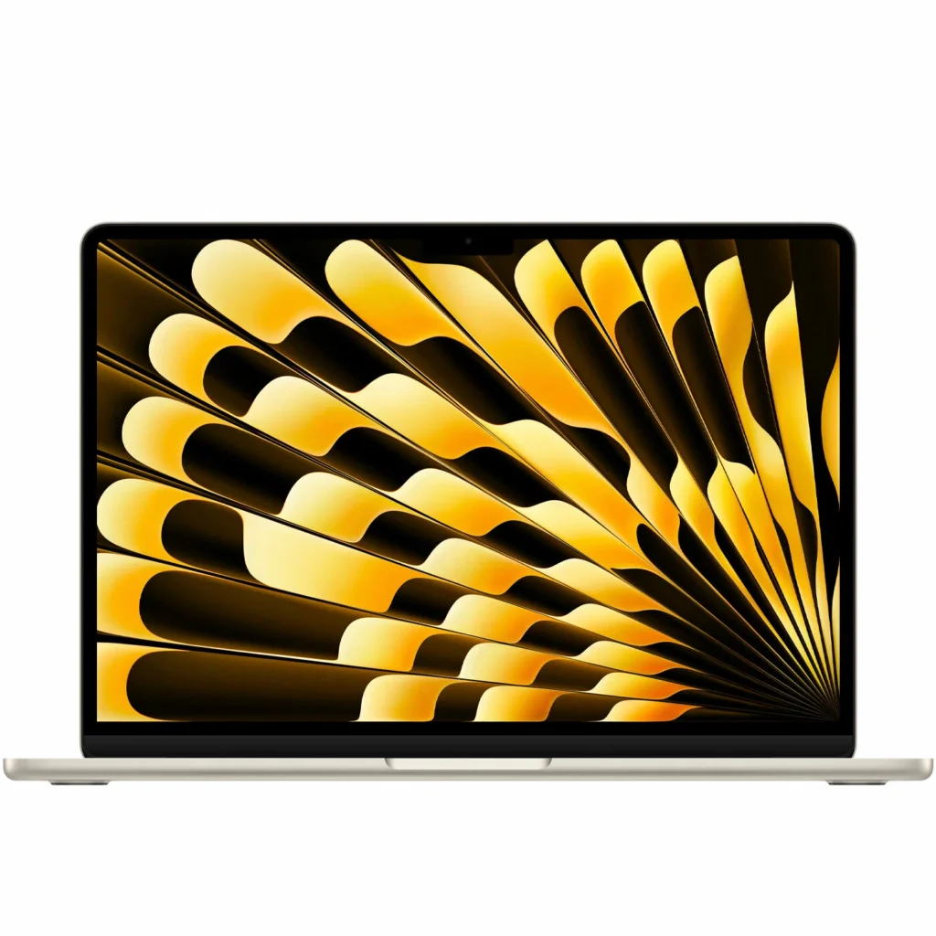 Ноутбук Apple MacBook Air 13 2025 M4 16/512 Starlight (Z1CW00023) английская раскладка изображение 1